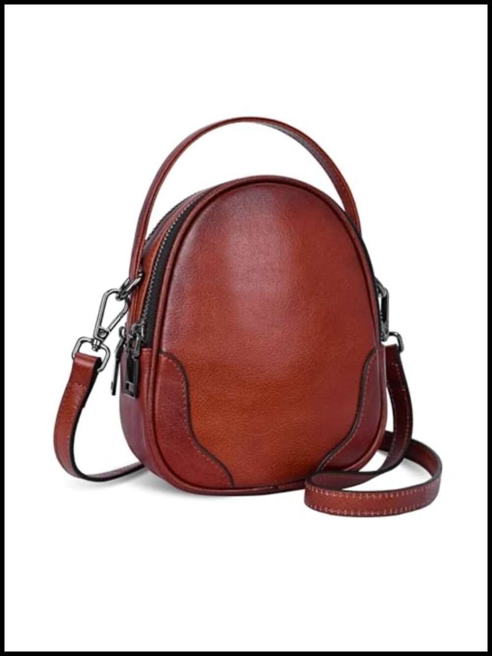 Small Leather Crossbody Bag RFID Shoulder Purse Phone Bag